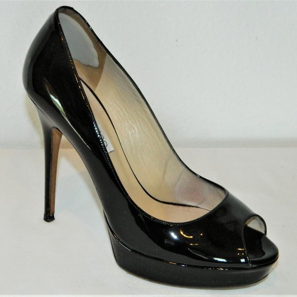 Jimmy Choo Peep-Toe Pumps